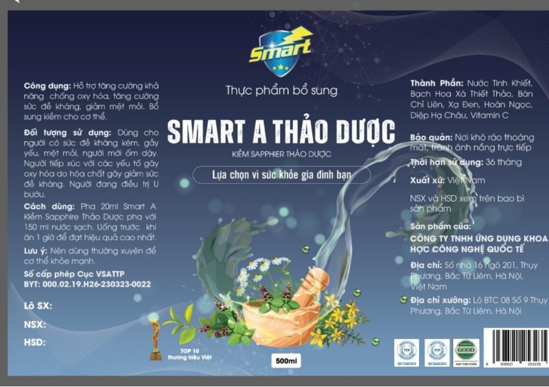 smart a thảo dược